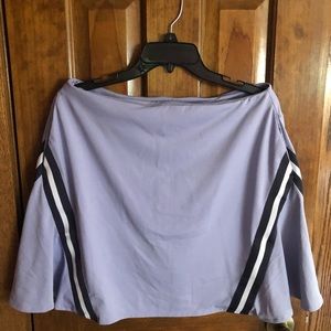 Golf skort, purple, large